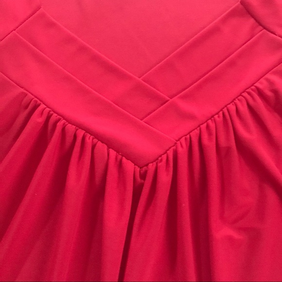 PERCEPTION CONCEPTS Sleeveless Red Blouse - Picture 5 of 5